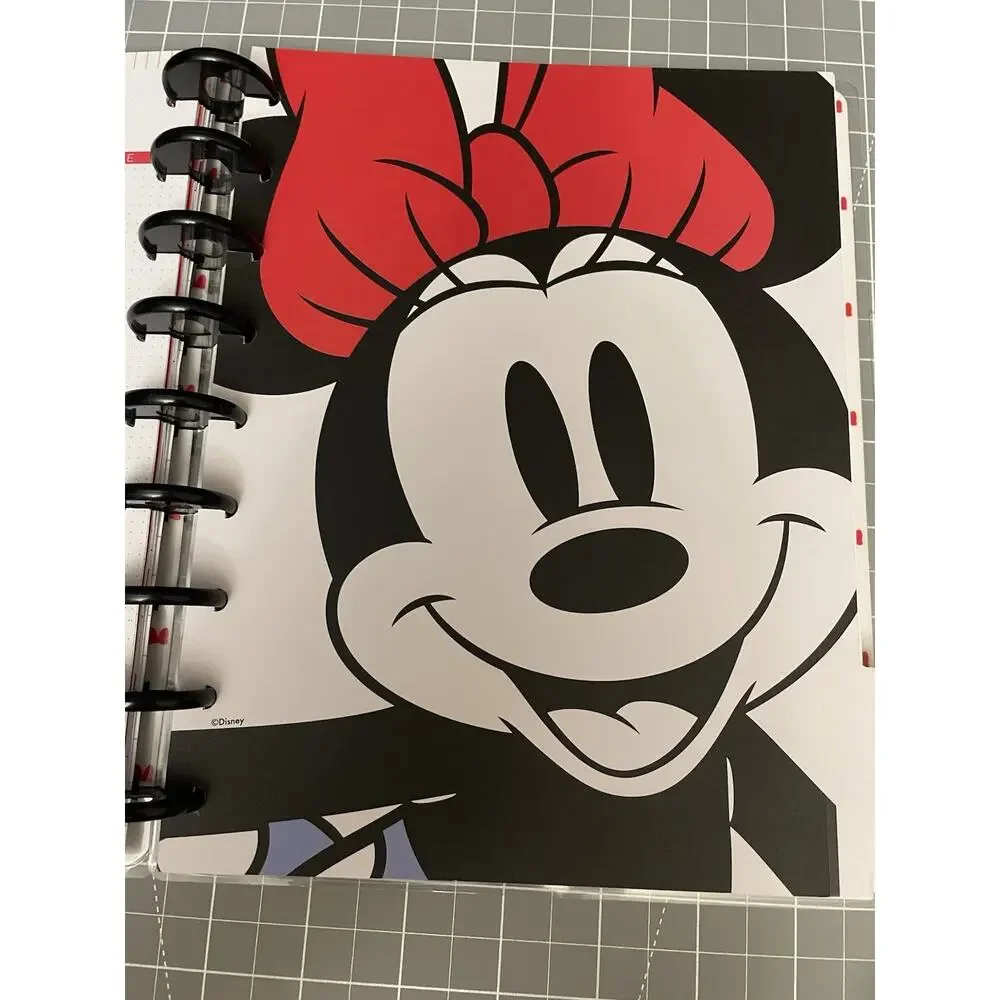 Happy Planner Classic Disney Minnie Mouse Budget Journal 9 Disc Undated